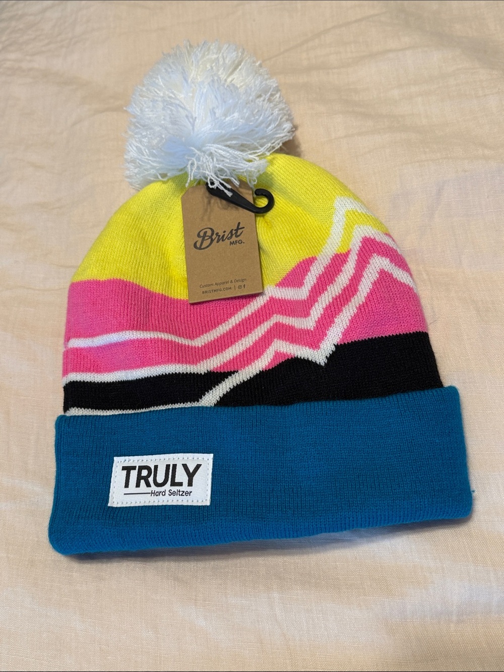 Truly Pom Pom Beanie